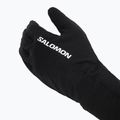 Bežecké rukavice Salomon Merino Gloves deep black 4