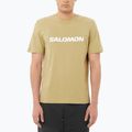 Pánske tričko Salomon Logo gray green
