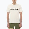 Pánske tričko Salomon Logo whisper white