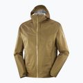 Pánska bežecká bunda Salomon Bonatti Waterproof brilliant olive 3