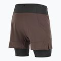 Pánske bežecké šortky Salomon Sense 2IN1 coffee bean 7