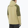 Pánska softshellová bunda Salomon Outherpath Pro 2.5 l grey green/grape leaf 2