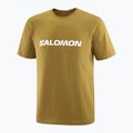Pánske tričko Salomon Logo brilliant olive 3