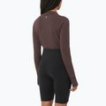 Dámske bežecké tričko longsleeve Salomon Bliss coffee bean 2