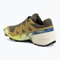 Pánske bežecké topánky Salomon Speedcross 6 GTX grape leaf/aspargus green 3