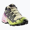 Dámske bežecké topánky Salomon Speedcross 6 GTX bog/dawn pink 2