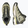 Pánske trekingové topánky Salomon X Ultra 360 Edge Mid GTX olive night/aloe 5