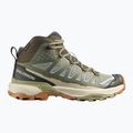 Dámske trekingové topánky Salomon X Ultra 360 Edge Mid GTX tea/deep lichen green