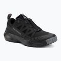 Pánske turistické topánky Salomon Techamphibian 5 black/black/castlerock