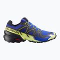 Pánska bežecká obuv Salomon Speedcross 6 bluing/black/acid lime 2
