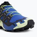 Pánske bežecké topánky Salomon Speedcross 6 bluing/black/acid lime 7