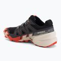 Pánske bežecké topánky Salomon Speedcross 6 black/fiery red/almond milk 3