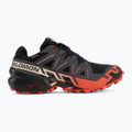 Pánske bežecké topánky Salomon Speedcross 6 GTX black/fiery red 2