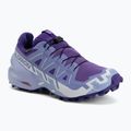 Dámske bežecké topánky Salomon Speedcross 6 GTX deep blue/brunnera blue
