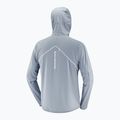 Pánska bežecká bunda Salomon Sense Aero Hybrid Half Zip Hooded trade winds 8
