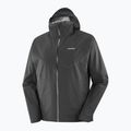 Pánska bežecká bunda Salomon Bonatti Waterproof dee black 7