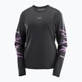 Dámske bežecké tričko longsleeve Salomon Shakeout Core deep black 3