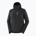 Pánska bežecká bunda Salomon Ultra Softshell Jacket deep black 8