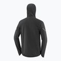 Pánska bežecká bunda Salomon Ultra Softshell Jacket deep black 9