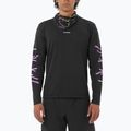 Pánske bežecké tričko longsleeve Salomon Shakeout Core deep black