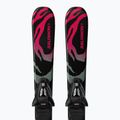 Detské zjazdové lyže + viazanie Salomon QST Jr Black XS + C5 GW black/neon punch 5