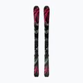 Detské zjazdové lyže + viazanie Salomon QST Jr Black S + C5 GW black/neon punch