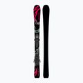 Detské zjazdové lyže + viazanie Salomon QST Jr Black S + C5 GW black/neon punch 3
