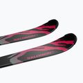 Detské zjazdové lyže + viazanie Salomon QST Jr Black S + C5 GW black/neon punch 6