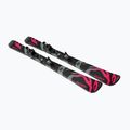 Detské zjazdové lyže + viazanie Salomon QST Jr Black M + C5 GW black/neon punch 4