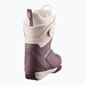 Dámske snowboardové topánky Salomon Kiana Dual Boa W huckleberry/dawn pink/almond milk 3