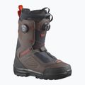 Pánske snowboardové topánky Salomon Echo Dual Boa black/wren/fiery red