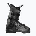 Pánske lyžiarske topánky Salomon S/PRO Supra S Boa 100 black/beluga met/dark grey met
