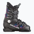 Detské lyžiarske topánky Salomon T4 M Jr black/black/white