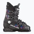 Detské lyžiarske topánky Salomon T4 L Jr black/black/white