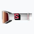 Lyžiarske okuliare Salomon Sentry Pro Sigma S3 translucent frozen/sigma fire red 4