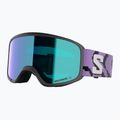 Lyžiarske okuliare Salomon Aksium 2.0 S S2 black pansy/ml mid blue
