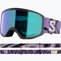 Lyžiarske okuliare Salomon Aksium 2.0 S S2 black pansy/ml mid blue 2