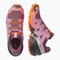 Dámske bežecké topánky Salomon Speedcross 6 huckleberry/dusky orchid 4