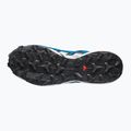Pánske bežecké topánky Salomon Speedcross 6 GTX black/mykonos blue 4