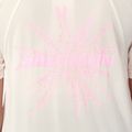 Dámske bežecké tričko Salomon Shakeout Core GFX SS Tee whisper white/pink frosting 4