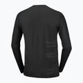Pánske bežecké tričko longsleeve Salomon Sense Aero GFX Tee LS deep black/black beauty 5