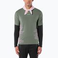 Pánske bežecké tričko Salomon Sense Aero GFX Tee SS castor gray/pink frosting