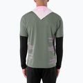 Pánske bežecké tričko Salomon Sense Aero GFX Tee SS castor gray/pink frosting 2