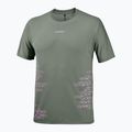 Pánske bežecké tričko Salomon Sense Aero GFX Tee SS castor gray/pink frosting 4