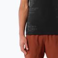 Pánske bežecké tričko Salomon Sense Aero GFX Tee SS deep black/black beauty 3