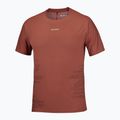 Pánske bežecké tričko Salomon Sense Aero GFX Tee SS burnt umber/coffee bean 4