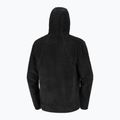 Pánska fleecová mikina Salomon Thernova Fleece Hoodie deep black 7