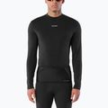 Pánske bežecké tričko longsleeve Salomon Sense Merino Tee LS deep black