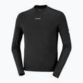 Pánske bežecké tričko longsleeve Salomon Sense Merino Tee LS deep black 7