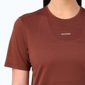 Dámske bežecké tričko Salomon Shakeout Core SS Tee burnt umber 3